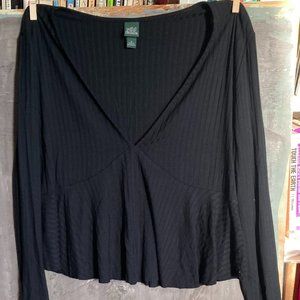 Black Wild Fable Long Sleeve Shirt